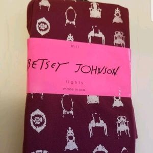 BETSEY JOHNSON ❤ TIGHTS NIP-SZ- Med/Lrge